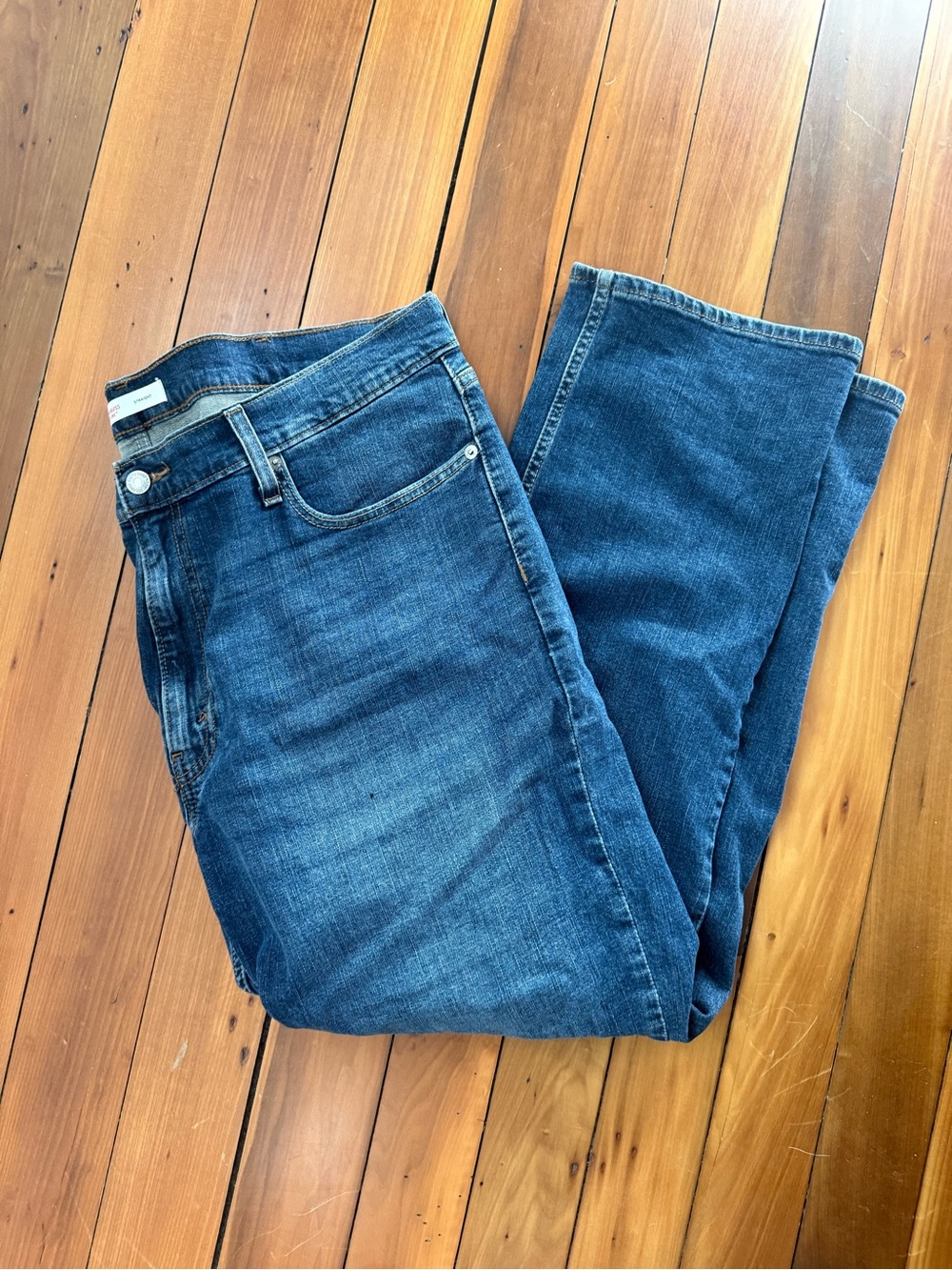 Men’s Levi's Blue Straight Denim 38x30